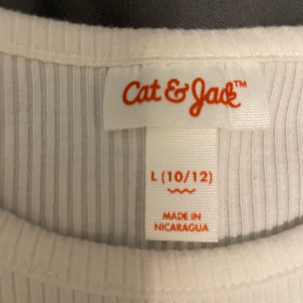 Cat & Jack white long sleeve